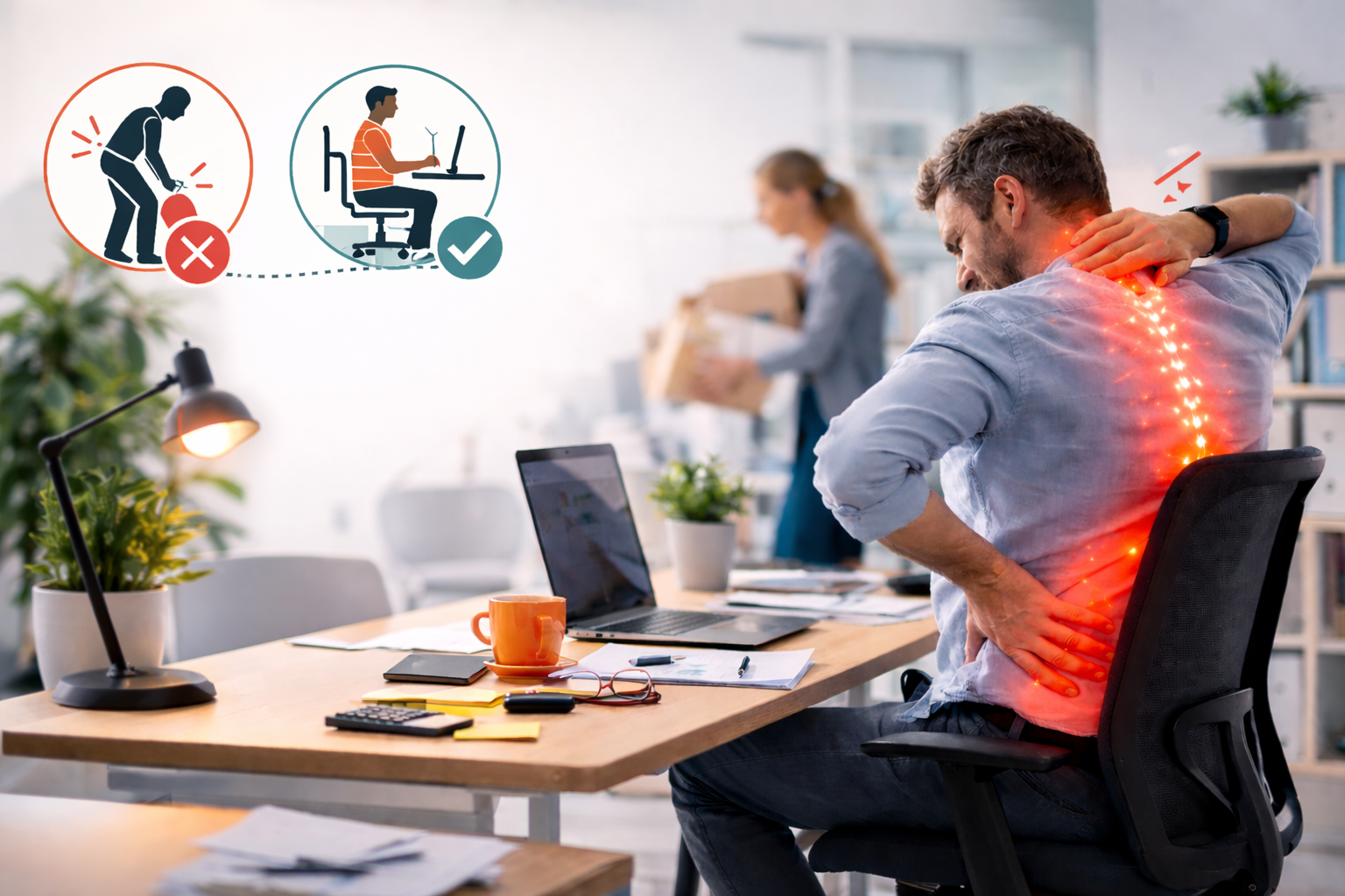 Gestes et postures : la première cause d’absentéisme évitable